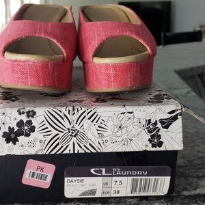 CL by Laundry Women's Coral Wedge Shoes
